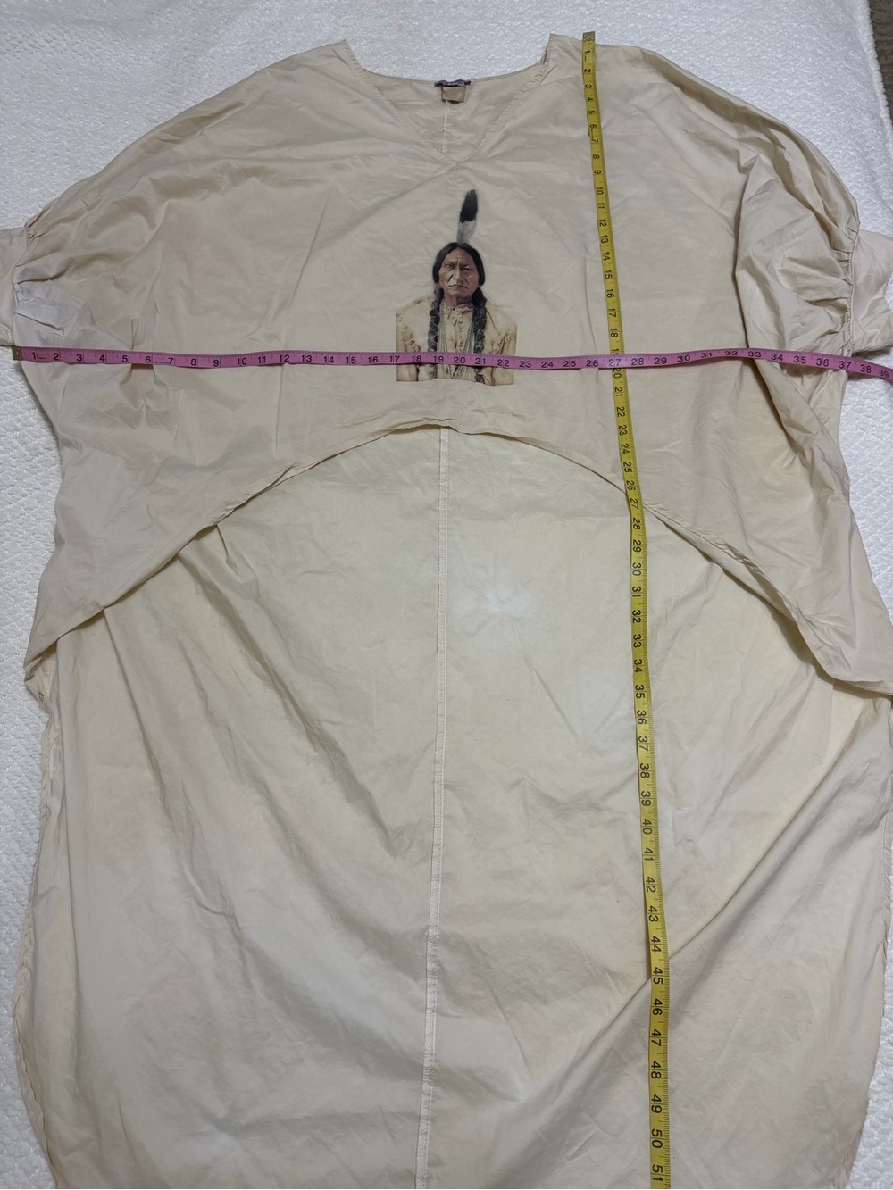 Eien USA Sitting Bull Asymmetric Blouse Women’s Size 1XL - Picture 7 of 10